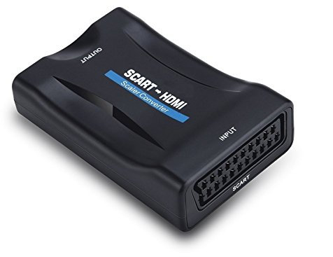 CONVERTITORE DA PRESA SCART A HDMI 1080P ADATTATORE PER TV DVD ALTA DEFINIZIONE CW234