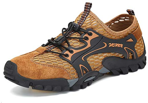 FLARUT Sandales de Marche Homme Été Sneaker Randonnée Fermées Plage Fisherman Chaussures Décontractées Respirant