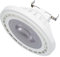 YBRAVO Lampadina G53 DC12-24V 15W 1500LM faretto AR111 Lampada G53 Non dimmerabile (Color : 2700K)