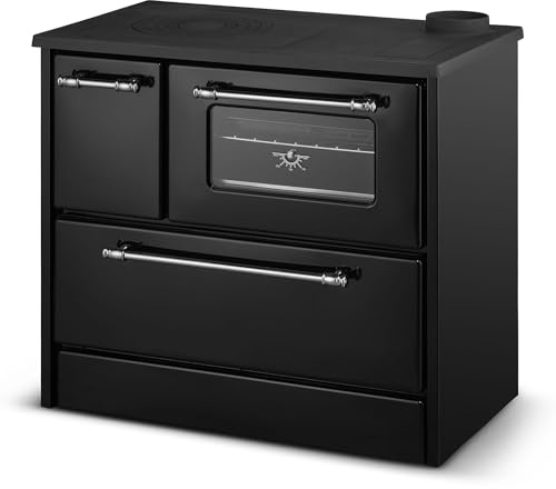 Cucina A Legna Stufa 9 Kw Nera Beatrice L87xP51xH79 Ecodesign