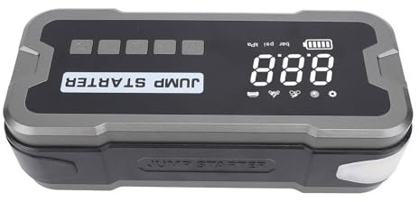 4000-A-Autobatterie-Starthilfe, 10.000 MAh 12-V-Starthilfebatterie mit LED-Licht und Reifenfüller, Batterie-Booster, Jump-Box, für 6,0-Liter-Benziner oder 2,0-Liter-Derv-Autos