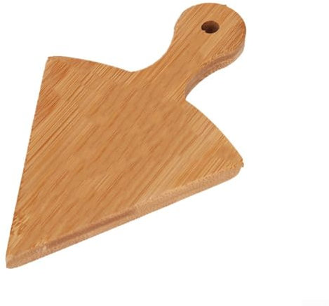 1 piatto per pizza, vassoio triangolare in legno per pizza, vassoi triangolari da 30,5 cm, tagliere per pizza, mini piatto per salumi per pizza party, picnic