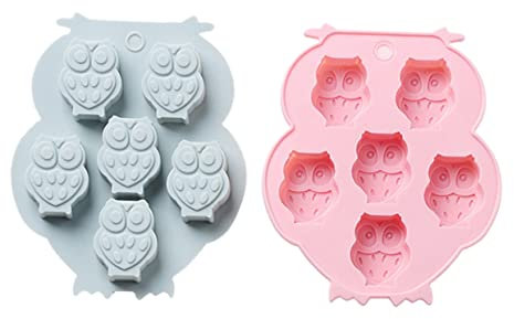 DECHOUS 3 Set Di Per Dolci in Silicone Con Materiale Sicuro Set Di Per Cottura Per Ragazzi E Ragazze Lisci E Facili Da Sformare 2 Pezzi * 3