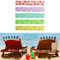 5Pcs Beach Towel Bands for Sun Loungers,Elastic Cruise Chair Towel Bands Sunbed Straps Holders Windproof Sun Bed Towels Holder Accessories for Summer Beach Towels,Pool(5 Styles,30x5cm)