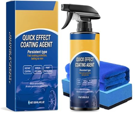 Sopami Spray Auto, Sopami Quick Effect Coating Agent, 3 in 1 Hochschutz-Auto-Beschichtungsspray, Autopolitur Kratzer Entfernen, Car Quick-Acting Coating Agent Spray Autolack (1PC)