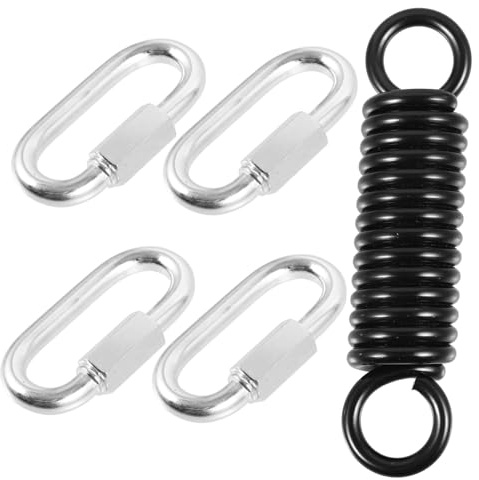 DOITOOL Ressort de Balançoire Renforcé Kit Ressorts pour Fauteuil Suspendu Accessoire Hamac Fixation Chaise Pivotante
