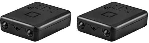 Tacdas 2X 4K Full HD 1080P Mini IP CAM XD WiFi Cámara de Visión IR-Cut Detección de Movimiento Videocámara de Seguridad Grabadora de Video HD