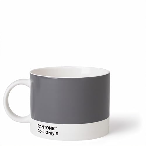 PANTONE Tea Cup, tea / coffee mug, fine china (ceramic), 475 ml, cool gray