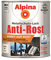 Alpina Metallschutzlack Anti-Rost Weiß 750ml glänzend