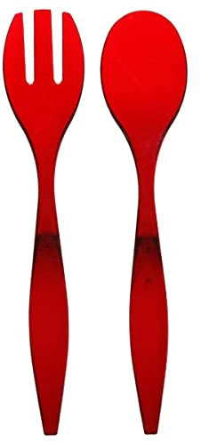 Secret de Gourmet - Couverts à salade rouge