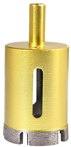 KATUR 40mm Dia Diamond Hole Saw Diamond Core Drill Bit, Masonry Hole Saw Porcelain Tile Hole Cutter for Marble, Glass, Slate, Ceramic, Granite, Quartz Gemstone