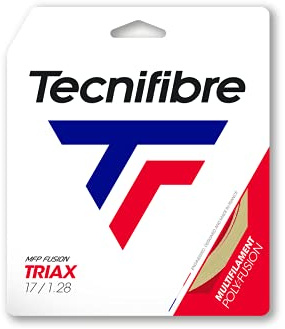 Tecnifibre Triax Natural Tennis String (17 Natural)