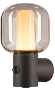 OVALISK WL Sensor, Outdoor LED Wandaufbauleuchte anthrazit CCT switch 3000/4000K