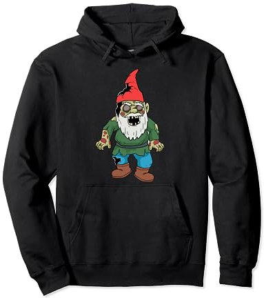 Cadeau de décoration de jardinage de nain de jardin zombie Sweat à Capuche