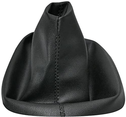 Aerzetix - C58498 - Cuffia soffietto per leva del cambio - compatibile con Seat Ibiza 6L dal 2002 al 2008 - colore: nero - in pelle sintetica