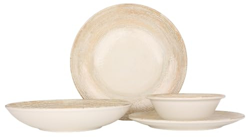 Bonna Juegos de vajilla - Patera - 24 piezas - 6 Personas - Porcelana