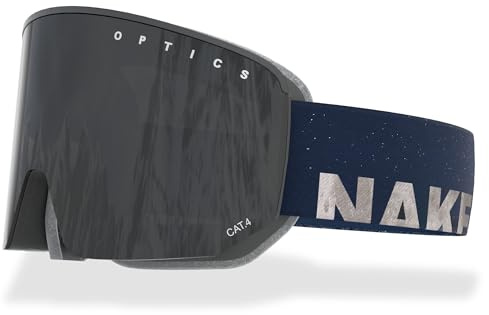 NAKED Optics NOVA Skibrille Männer, Ski Brille Frauen, Snowboardbrille, Ski-Brille schlechtes Wetter, Schibrille mit optionalen Wechselgläsern, Skiing Goggles