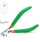 SPEEDWOX Tronchese a lama singola per modellismo Taglierina laterale appuntita affilata con bordo singolo ultra sottile e copertura in pelle Modelli in plastica Tronchese per riparazione e fissaggio