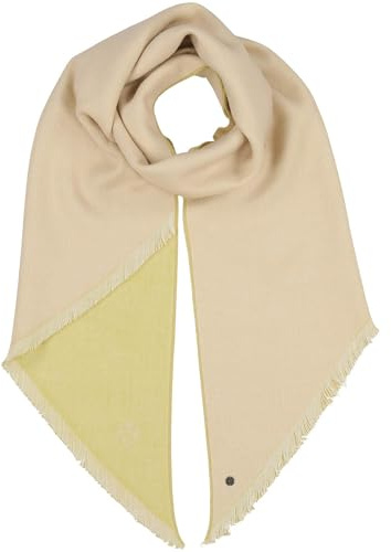 FRAAS Damen-Schal aus Cashmink zweifarbig - 45 x 200 cm - Feiner als Cashmere - Perfekt für Herbst und Winter - Made in Germany Cashew