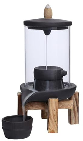 Räucherstäbchen-Wasserfall- , Räucherkegelhalter | Räuchergefäß mit