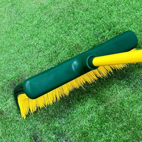 PLANTAWA Brosse Gazon Synthetique | Idéal pour l'entretien et l'entretien du Gazon Artificiel | Poils résistants et Design léger | sans poignée et léger, Mediano