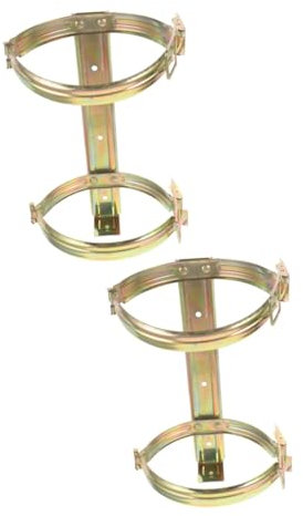 Housoutil 2 Piezas Colgador De Extintor Encima Agua Extintor De Toallero Soporte Para Extintor Suspensión De La Pared Extintor Marino Titular De Seguridad Seco Perchas Hogar Planchar