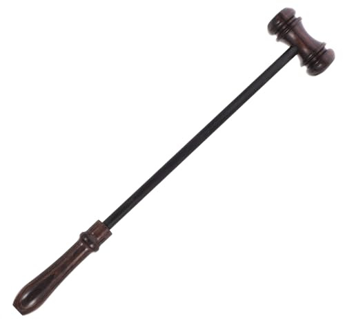 jojofuny Martillo De Subasta Para Juez De Madera De Juez Para Abogado Para Ceremonias De Graduación Tribunal De Justicia De Mano
