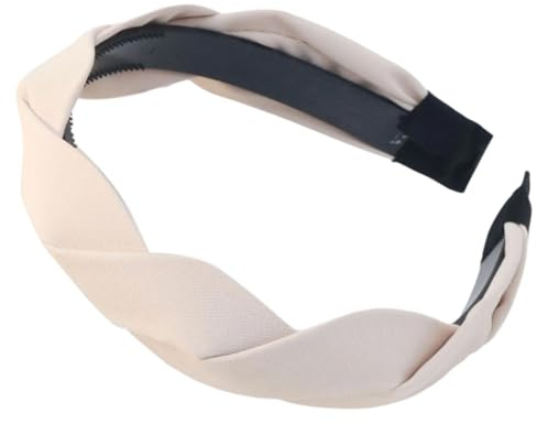 Geflochtene Stirnbänder für Damen, breites Haarband für Mädchen und Frauen, modischer Haarschmuck für elegante Frisuren