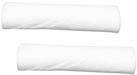 Range Hood Filter Paper 2 Rolls, Oil Absorbing, Kitchen Use | Non Woven Fabric, 10 Meters Per Roll, Cut Freely, Foldable Sheet, White, for Appliance Maintenance