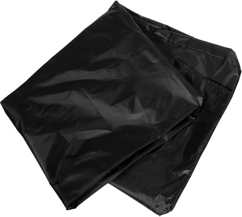 YARNOW Housse de Coffre de Jardin Imperméable en Tissu Oxford Protection Rectangulaire pour Meubles D’Extérieur Dimensions 123X62X55 CM Couverture Résistante à la Poussière