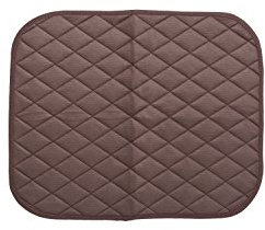 Pflegehome24® Sitzauflage Inkontinenzauflage saugfähig Gr. 40 x 50cm, Sitzkissen Sitzpolster Sitzschutzauflage (braun)