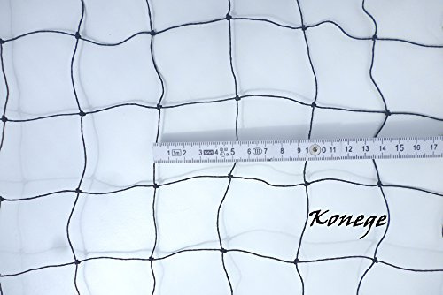 Ballfangnetz Kinder- Höhe 3,0m x Länge 10,0m, Mw 5cm, 1,2mm Kordel