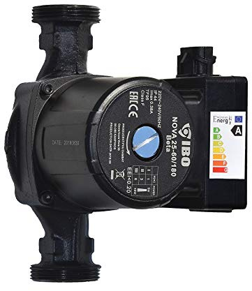 PUMPE NOVA 25-60 180 Klasse A Umwälzpumpe Heizungspumpe Hocheffizienzpumpe