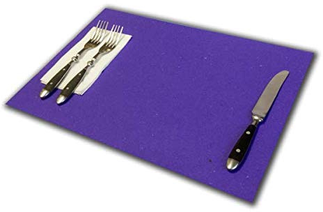Tovagliette USA e Getta di Carta Viola | Confezioni da 500 Fogli | Formato cm30x40 | Tipo ROBUSTE 120 gr.mq. | Tovaglie di Carta Paglia Ecologica