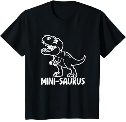 Mini Mama Minisaurus Dinosaurier Mutter und Sohn passend T-Shirt