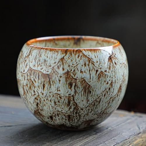 Taza de té de cerámica de 150ml, Taza de café Espresso árabe, Juego de Tazas de Agua de té Transparente de Kung Fu Chino, Servicio de té japonés