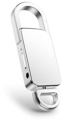 BYERZ n/a Portachiavi Dittafono Registratore vocale Registrazione attivata Chiavetta USB Audio Audio Lettore MP3 portatile (Colore : D, Dimensioni : 8GB)