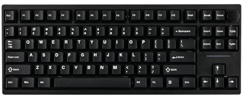 EPOMAKER P87 Teclado Mecánico Inalámbrico de Aluminio para Juegos, Programable con QMK/Via, Diseño 87% US, Bluetooth/2.4Ghz/USB-C, con Perilla de Metal CNC y RGB (Negro, Zebra Linear)