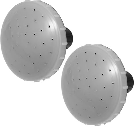 2 Pcs Plastic Replacement Rose Head Watering Can Sprinkler Head Universal Garden Watering Can Shower Heads Compatible with Most Watering Cans 22mm Inner Thread