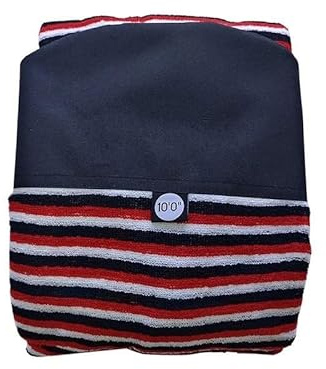 XFYESL Surfboard Tasche Cover 7ft/7,6ft/8ft/8,6ft/9ft/10ft Surfbrett-Sockenhülle, Baumwoll-Schutztasche für Shortboard, Funboard, Sup Board, Skimboard-Hülle sup zubehör(10ft)