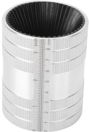 Fockety Escariador de tubos, herramienta de desbarbado para tubos de cobre y PVC, herramientas de abombamiento para tubos de 5/16 a 2-1/8 de interior a exterior