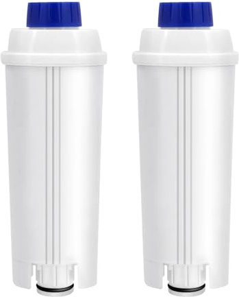 Filtro de 2/4/6/8/10 unidades, Compatible con Delonghi, cafetera Dlsc002, filtro de agua, Compatible con Delonghi, Magnifica Evo,Dinamica,Eletta,ECAM,ESAM(2pcs)