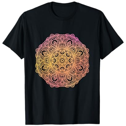 Mandala Namaste Spiritual New Age Lotus Buddhist Buddha Yoga T-Shirt