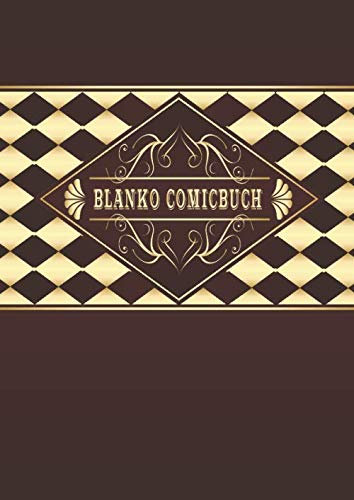 Blanko Comic Buch: Über 100 Seiten zum Selberzeichnen mit Comic Rastern - Das perfekte Gechenk für Kinder um Zeichnen zu lernen und die Kreativität zu steigern