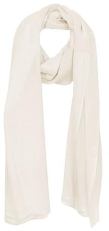 Bovari Pashmina Kaschmir Schal Damen - 70% Kaschmir 30% Seide - extra leicht/dünn - Sommerschal - 200 x 70 cm