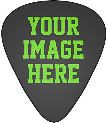 LeDiYouGou Personalisiert Gitarren-Plektren,12 Stück,Design Mit Ihrem Bild,Logo,Text,Individuelles Plektrum,Geschenk Für Familie,Freunde,Gitarrenspieler Zum Geburtstag,Jahrestag,Weihnachten