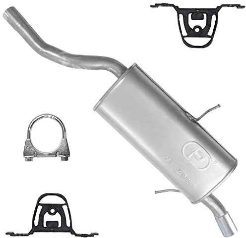 Polmo Endschalldämpfer Auspuff Endtopf für BMW 3er E46 Limousine,Coupe 1.6 1.9