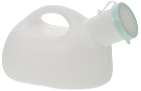 UTHCLO Tragbare Urinalflasche Für Männer Kunststoff Urinal Mit Großem Fassungsvermögen Praktische Urinflasche Für Ältere Und Körperlich Behinderte Personen
