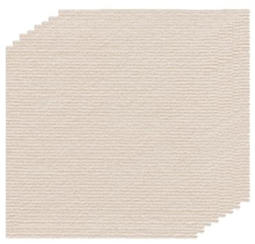 Fudaiki Teppichfliesen Selbstklebend 10 Stück Teppichfliesen Selbstliegend, Teppich Fliesen Teppich Selbstklebend Teppichfliesen Weich Auslegware Teppichboden Beige 30x30cm