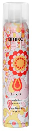 amika fluxus touchable hairspray, 2.5oz